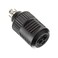 MotorGuide 8M0092065 Trolling Motor Replacement Plug Medium Duty Use with 16 to 8Gauge Wire Connects with Receptacle Black