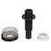 Seachoice ThruHull Strainer Mount with Aerator Screen Fits 34 in Hose One Size Black