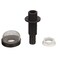Seachoice ThruHull Strainer Mount with Aerator Screen Fits 34 in Hose One Size Black