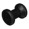 Seachoice Molded Spool Roller wPlastic Sleeve Black Rubber 5 in Wide 58 in ID Hole