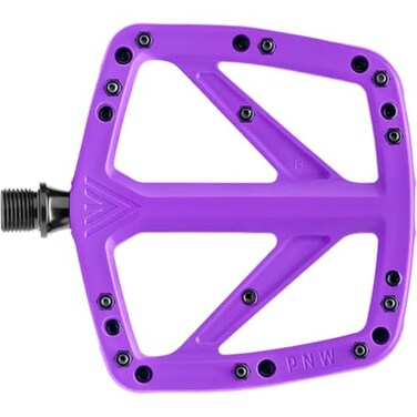 PNW Components Range Composite MTB Pedals Nylon Flat Mountain Bike Pedals Sealed Bearings Wide Platform Fruit Snacks