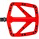 PNW Components Range Composite MTB Pedals Nylon Flat Mountain Bike Pedals Sealed Bearings Wide Platform Really Red