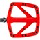 PNW Components Range Composite MTB Pedals Nylon Flat Mountain Bike Pedals Sealed Bearings Wide Platform Really Red