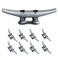 Simplified Living 4 Galvanized Iron Dock Cleat by 8Pack