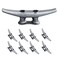 Simplified Living 4 Galvanized Iron Dock Cleat by 8Pack