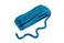 Seachoice DoubleBraid Nylon Dock Line wEye Splice PreShrunk Heat Stabilized 38 in X 25 Ft Blue
