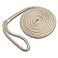 ACY Marine Double Braided Nylon Dock Line GoldWhite 12Inch x 15Feet