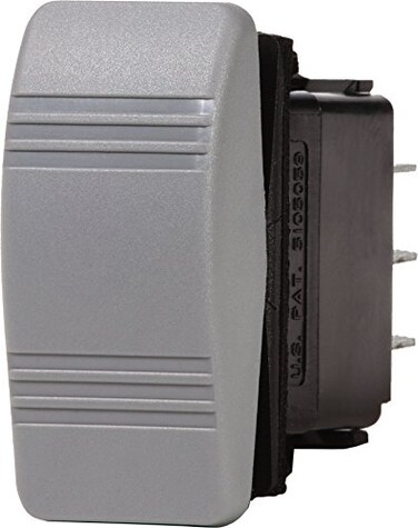 Blue Sea Systems 8231 Contura OFFON SPST Switch Grey