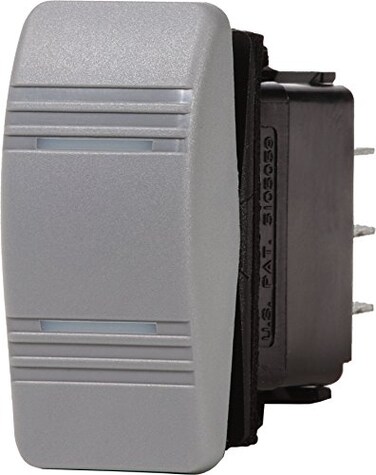 Blue Sea Systems 8232 Contura ONOFFON SPDT Switch Grey