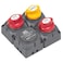BEP 716SQ140ADVSR Square Battery Distribution Cluster for Single Engine with Two Battery Banks