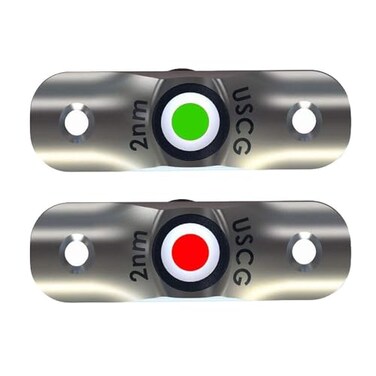 TACO Marine TACO Rub Rail Mounted LED Navigation Light Set 212