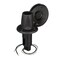 Attwood 910R2PB7 Marine LightArmor 910R 2Pin Round Plugin Light Base Black Composite MoistureResistant Compatible with Locking Collar Pole Lights