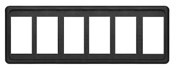 Blue Sea Systems 8260 MOUNTING Panel CONTURA 6 POS