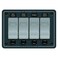 Blue Sea Systems 8262 Contura Water Resistant 12V DC Panel 4 Position