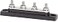 Blue Sea Systems 2305 100 Amp Mini BusBar with 4 studs Without Cover