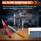 YIMISIMON Golf Grip Regripping Kit for Home Use Includes Retractable Hook Blade 15 Grip Tape Grip Tape Remover Portable Table Vise Rubber Clamp Quick Repair Solution Set
