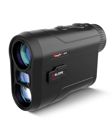 Flagfront Golf Rangefinder with Slope 1000 Yards Range Finder Golf 6X Magnification Flag Locking Vibration Rechargeable Laser Range Finder