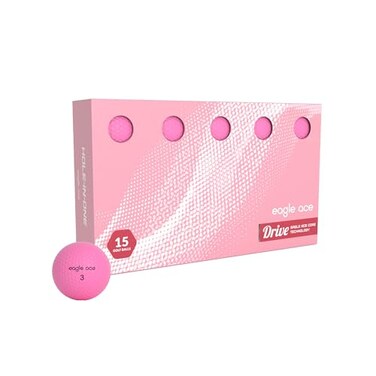 Eagle Ace Drive Golf Balls2 LayersMaximum DistanceOptimal Spin Control 2024 Version