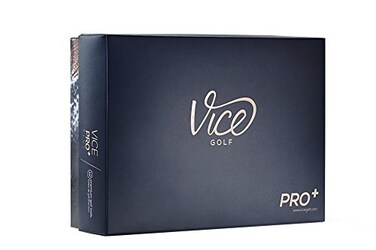 Vice Golf Vice Pro Plus Golf Balls White One DozenPackaging may vary