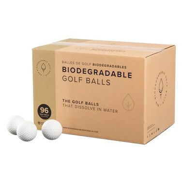 Biodegradable Golf Balls BGB Water Dissolvable Eco Friendly Golf Gift Water Soluble Perfect for Outdoor Practice Dissolves in 24 Weeks 96