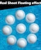 ACEVER Eliteshine Floating Golf Balls Exercise Training Novelty Range Unsinkable Golfball