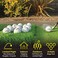 GoSports Foam Flight Practice Golf Balls 24 Pack White