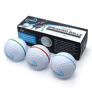 ME AND MY GOLF Breaking Balls Simulate Real Breaking Putts with Practice Golf Balls