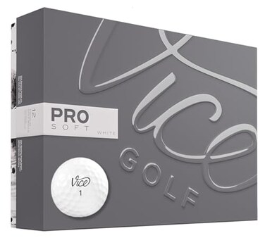 Vice Golf Pro Soft White Golf Balls