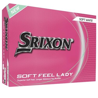 Srixon Soft Feel Lady Golf Balls Soft Feel Lady 9 White
