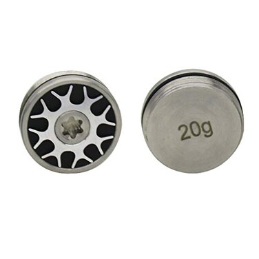 HISTAR 2Pcs Golf Putter Weights 20g Compatible with Odyssey Stroke Lab Series Putter Head Black