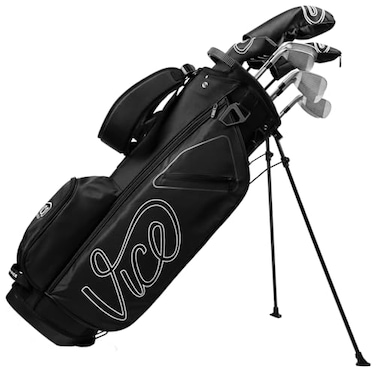 Vice Golf Mens Boost Complete Club Set with Golf Bag Right Hand Graphite