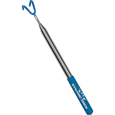 DÂ·D DYNAMIC DISCS Dynamic Discs Disc Golf Retriever 16ft Reach 18in Collapsed Telescoping Grabber with Hook Retrieve from Trees or Water Without Getting Wet Retriever Pole Accessories Gifts