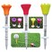 BIRDIE79 Premium Big Head Silicone Golf Tees 314 Adjustable Height Easy Tee Up Durable Design with Golf Tee Hanger 1 Pack 9
