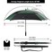 G4Free Extra Large Golf Umbrella 68 inch Square Vented Windproof Auto Open Double Canopy Oversized Stick Umbrella