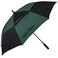 G4Free 68 Inch Automatic Open Golf Umbrella Double Canopy Extra Large Oversize Windproof Waterproof Stick UmbrellasBlackDark Green