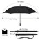 G4Free 72 Inch Automatic Open Golf Umbrella Extra Large Oversize Double Canopy Vented Windproof Waterproof Stick Umbrellas Black