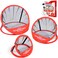 GoSports CHIPSTER Range 3 Piece Golf Chipping Practice Net Target System with Carrying Case Red