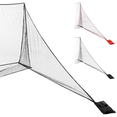 GoSports Shank Net Attachment for Golf Hitting Nets Black