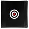 ASENVER 58 x 58 Golf Target Cloth Hitting Practice Target for IndoorOutdoor Training Black