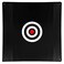 ASENVER 58 x 58 Golf Target Cloth Hitting Practice Target for IndoorOutdoor Training Black
