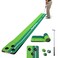 SENSECLUB Indoor Putting Green Foldable Putting Mat Golf Game Set Golf Gifts for Men 1x8 Ft with Putter