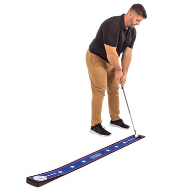 Izzo Golf 6 x6 Patriotic Putting Mat