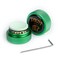 YEUEK TAOM Pool Chalk Holder Round Shaped Practical Tool Billiards Accessories Magnetic Mini Chalk Tip Case Container Round Box Billiards
