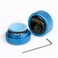 YEUEK TAOM Pool Chalk Holder Round Shaped Practical Tool Billiards Accessories Magnetic Mini Chalk Tip Case Container Round Box Billiards