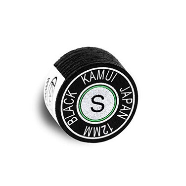 KAMUI Black Laminated Pool Billiard CUE TIP 1 pc Soft 12 mm