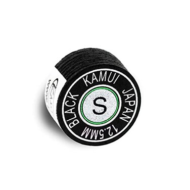KAMUI Black Laminated Pool Billiard CUE TIP 1 pc Soft 125 mm