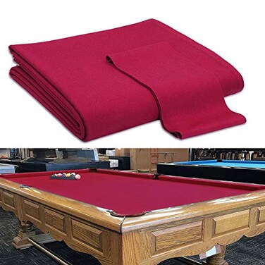 Boshen Worsted Blend Billiard Cloth Pool Table Felt Fast Speed for 7 8 9 Pool Table Pre Cut Bed Rails