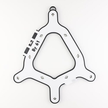 Southern Rec Supply Mezz Turtle Rack 2 Carrying Case Hard Template Sheet HolderCarrier White