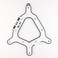 Southern Rec Supply Mezz Turtle Rack 2 Carrying Case Hard Template Sheet HolderCarrier White