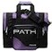 Pyramid Path Pro Deluxe Single Tote BlackPurple